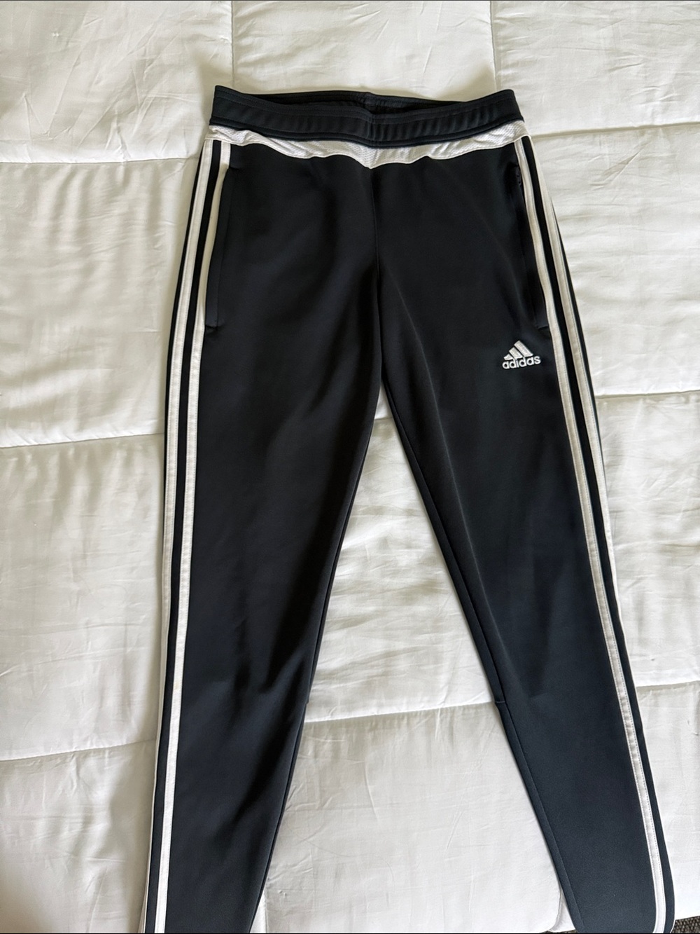 Adidas Jogger Pants with White Stripes
